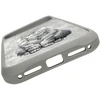Dėklas NIMMY case LUCKY FASHION CAT compatible with MagSafe for IPHONE 18 Pro Max/17 Pro Max pilkas