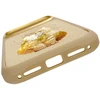 Dėklas NIMMY case LUCKY FASHION CAT compatible with MagSafe for IPHONE 18 Pro Max/17 Pro Max ruda