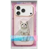 Dėklas NIMMY case LUCKY FASHION CAT compatible with MagSafe for IPHONE 18 Pro Max/17 Pro Max pink
