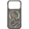 Dėklas NIMMY case MAGNETIC FANTASY ANIMAL DRAGON compatible with MagSafe for IPHONE 18 Pro Max/17 Pro Max pilkas