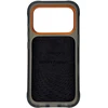 Dėklas NIMMY case MAGNETIC FANTASY ANIMAL HORSE compatible with MagSafe for IPHONE 18 Pro/17 Pro oranžinis