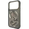 Dėklas NIMMY case MAGNETIC FANTASY ANIMAL DRAGON compatible with MagSafe for IPHONE 18 Pro/17 Pro pilkas