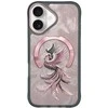Dėklas Nimmy Magnetic Fantasy Animal MagSafe skirtas Apple iPhone 16 rose aukso spalvos