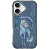 Dėklas Nimmy Magnetic Fantasy Animal MagSafe skirtas Apple iPhone 16 mėlynos spalvos