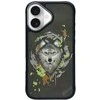 Nimmy Wolf MagSafe dėklas skirtas Apple iPhone 16 dark pilkas