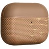 Dėklas PITAKA Aramid Fiber do AirPods Pro 3 golden glin