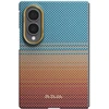 I need to translate this product title from mixed Polish/Lithuanian into full Lithuanian. Let me analyze it: - "Dėklas" - already Lithuanian (case/cover) - "PITAKA" - brand name, keep - "California Dream 01 Edge" - product/modelis name, keep - "Dėklas" - Lithuanian - "skirtas" - Lithuanian (intended for) - "Samsung Galaxy Z Fold8" - modelis, keep - "sunset" - color/design name, this is English actually, not Polish Wait, the instruction says source may be partially Polish. Looking at this: "sunset" at the end seems odd - it might be a color name. Since it's in English and I should not translate modelis names/color designations that are proper names, I should keep it. Let me reconsider - the text appears mostly Lithuanian already. "Dėklas" twice (case), "skirtas" (intended for). "sunset" is a color variant name. Actually, the text seems fully Lithuanian except for "sunset" which is a product variant name. I'll keep it as is since it's a product-specific design name. The translation shoul