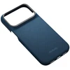 Dėklas PITAKA Edge Argyle MagSafe dėklas, skirtas iPhone 18 Pro / 17 Pro, vidurnakčio mėlyna