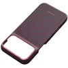 Dėklas PITAKA Edge Argyle MagSafe, skirtas iPhone 18 Pro Max / 17 Pro Max, mėlynas-raudonas