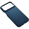 Dėklas PITAKA Edge Argyle MagSafe dėklas, skirtas iPhone 18 Pro Max / 17 Pro Max, vidurnakčio mėlyna