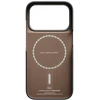 Dėklas PITAKA Edge Argyle MagSafe, skirtas iPhone 18 Pro / 17 Pro, bazalto juodas