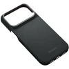 Dėklas PITAKA Edge Argyle MagSafe, skirtas iPhone 18 Pro / 17 Pro, bazalto juodas