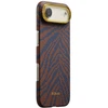 Dėklas PITAKA Edge Case Breath of Veins do iPhone Air burning oranžinis