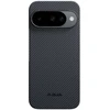 Dėklas PITAKA Ultra-Slim skirtas Google Pixel 10 / 10 Pro juodos spalvos pilkos spalvos