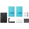 Dėklas KF971SBE Carbon Magnet Samsung Galaxy Fold 8, Juodas