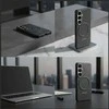 Dėklas KS942SS Carbon Magnet Case Samsung Galaxy S26, Gray