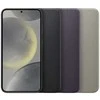 Dėklas Samsung Galaxy S24 Vegan Leather Cover Juodas