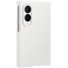 Dėklas EF971CWE Silicone Magnet Samsung Galaxy Fold 8, Baltas
