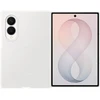 Dėklas EF971CWE Silicone Magnet Samsung Galaxy Fold 8, Baltas
