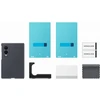 Dėklas EF971CBE Silicone Magnet Samsung Galaxy Fold 8, Juodas