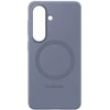 Dėklas Samsung Galaxy S26 Silicone Magnet Cover Mėlyna Violet