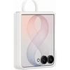 Dėklas EF776CWE Silicone Ring Magnet Samsung Galaxy Flip 8, Baltas