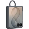 Dėklas EF776CBE Silicone Ring Magnet Samsung Galaxy Flip 8, Juodas