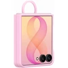 Dėklas EF776CVE Silicone Ring Magnet Samsung Galaxy Flip 8, Violet