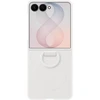 Dėklas EF776CWE Silicone Ring Magnet Samsung Galaxy Flip 8, Baltas