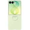 Dėklas EF776CGE Silicone Ring Magnet Samsung Galaxy Flip 8, Žalias