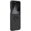 PF741TBEGWW Silikoninis dėklas Samsung Galaxy Flip7 FE, Juodas