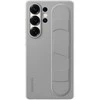 Dėklas Samsung Galaxy S25 Ultra Standing Grip dangtelis pilkas