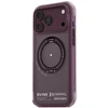 Dėklas Skinarma Atlas MagSafe + Rotating Kick Stand do iPhone 18 Pro Max / 17 Pro Max bordo spalvos