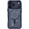 SKINARMA Dėklas Magma do iPhone 17 Pro Magnetic Charging mėlyna