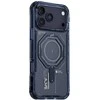 Dėklas Skinarma Magma do iPhone 17 Pro Magnetic Charging mėlyna