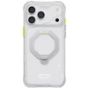 Dėklas Case Skinarma Saturn MagSafe + Rotating Kick Stand do iPhone 18 Pro Max / 17 Pro Max Frost