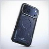 Dėklas Skinarma Vigor MagSafe skirtas Apple iPhone 17 Pro Max mėlynos spalvos