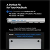 SPIGEN AIRSKIN MACBOOK PRO 14 M1-M5 PRO / M5 PRO MAX 2021-2026 MATINIS SKAIDRUS DĖKLAS
