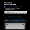 SPIGEN AIRSKIN MACBOOK PRO 16 M1-M5 / M5 PRO / M5 PRO MAX 2021-2026 MATINIS SKAIDRUS DĖKLAS