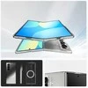 Dėklas Spigen AirSkin Mag MagSafe Samsung Galaxy Z Fold 7 Crystal baltos spalvos ir skaidrus