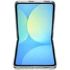 Dėklas Spigen AirSkin Mag MagSafe Samsung Galaxy Z Flip 7 Crystal skaidrus ir baltos spalvos