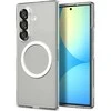 Dėklas Spigen AirSkin Mag MagSafe Samsung Galaxy Z Fold 7 Crystal baltos spalvos ir skaidrus