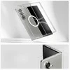Dėklas Spigen AirSkin Mag MagSafe Samsung Galaxy Z Fold 7 Crystal baltos spalvos ir skaidrus