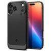 Spigen Rugged Armor Mag MagSafe dėklas skirtas Apple iPhone 17 Pro – matinis juodos spalvos
