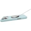Dėklas Spigen Silicone Fit MagSafe, mute mėlynas - iPhone 17 Pro Max