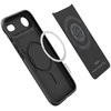 Spigen Thin Fit MagSafe dėklas skirtas Apple iPhone 17 Air – juodos spalvos