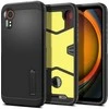 Dėklas Spigen Tough Armor skirtas Samsung Galaxy XCover 7 Pro juodos spalvos