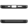 Spigen Tough Armor MagSafe Apple iPhone SE 4 (2025) su Stand – dėklas telefonui juodos spalvos