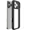 Dėklas Spigen Ultra Hybrid, matte juodas - iPhone 17 Pro