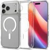 Dėklas „Spigen Ultra Hybrid MagSafe“, skaidrus baltas - iPhone 17 Pro Max